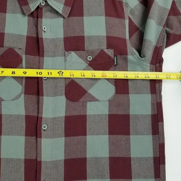 Primitive Apparel Pocket Logo Tag Men's Flannel M - Picture 3 of 8